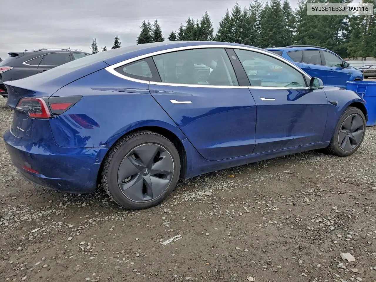 5YJ3E1EB3JF090116 2018 Tesla Model 3