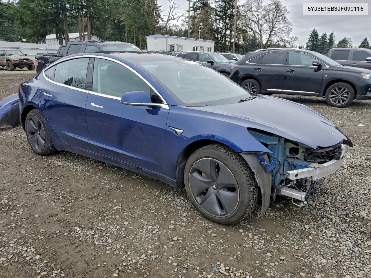 5YJ3E1EB3JF090116 2018 Tesla Model 3