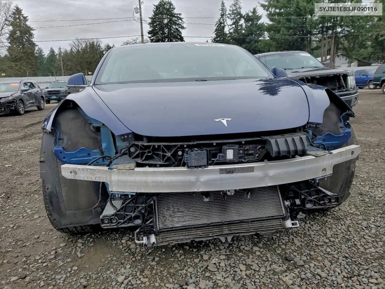 5YJ3E1EB3JF090116 2018 Tesla Model 3