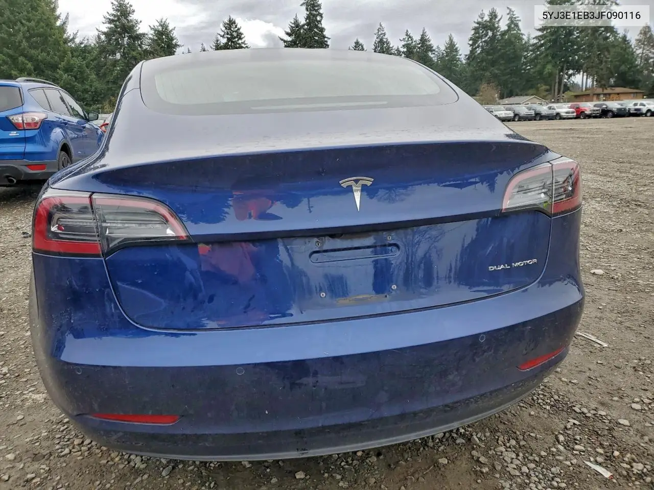 5YJ3E1EB3JF090116 2018 Tesla Model 3
