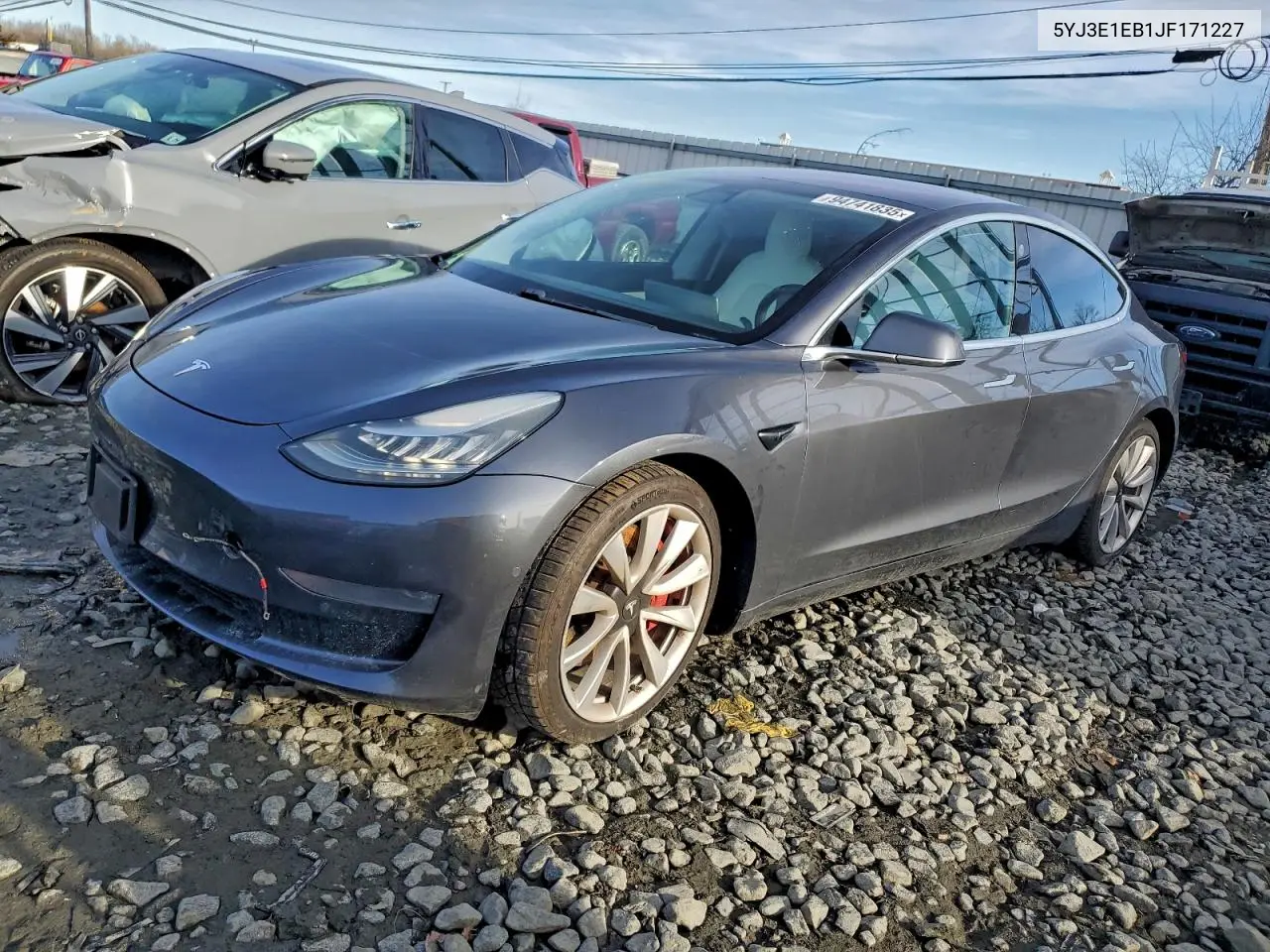 5YJ3E1EB1JF171227 2018 Tesla Model 3