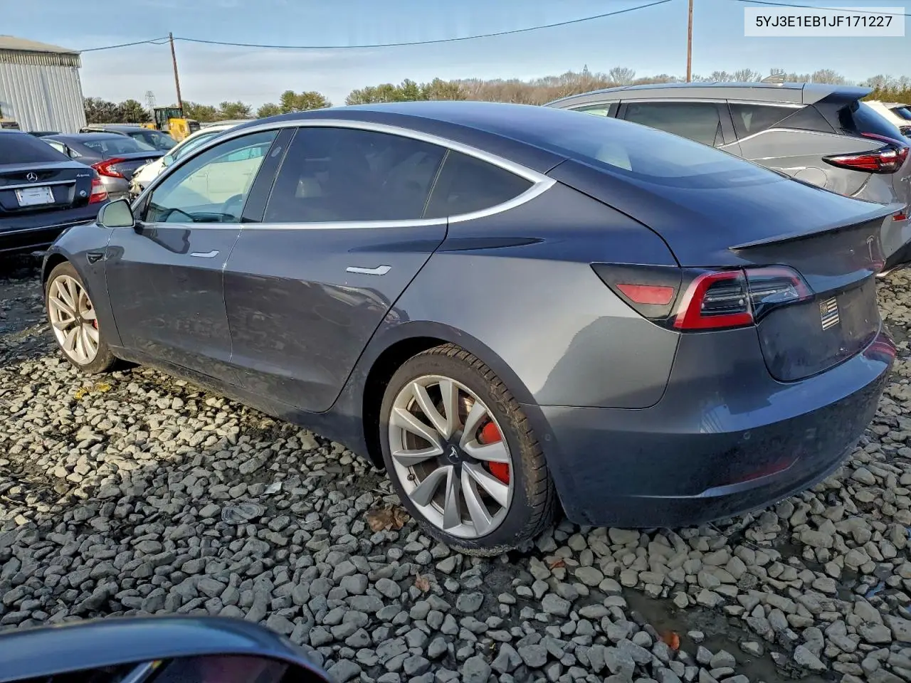 5YJ3E1EB1JF171227 2018 Tesla Model 3