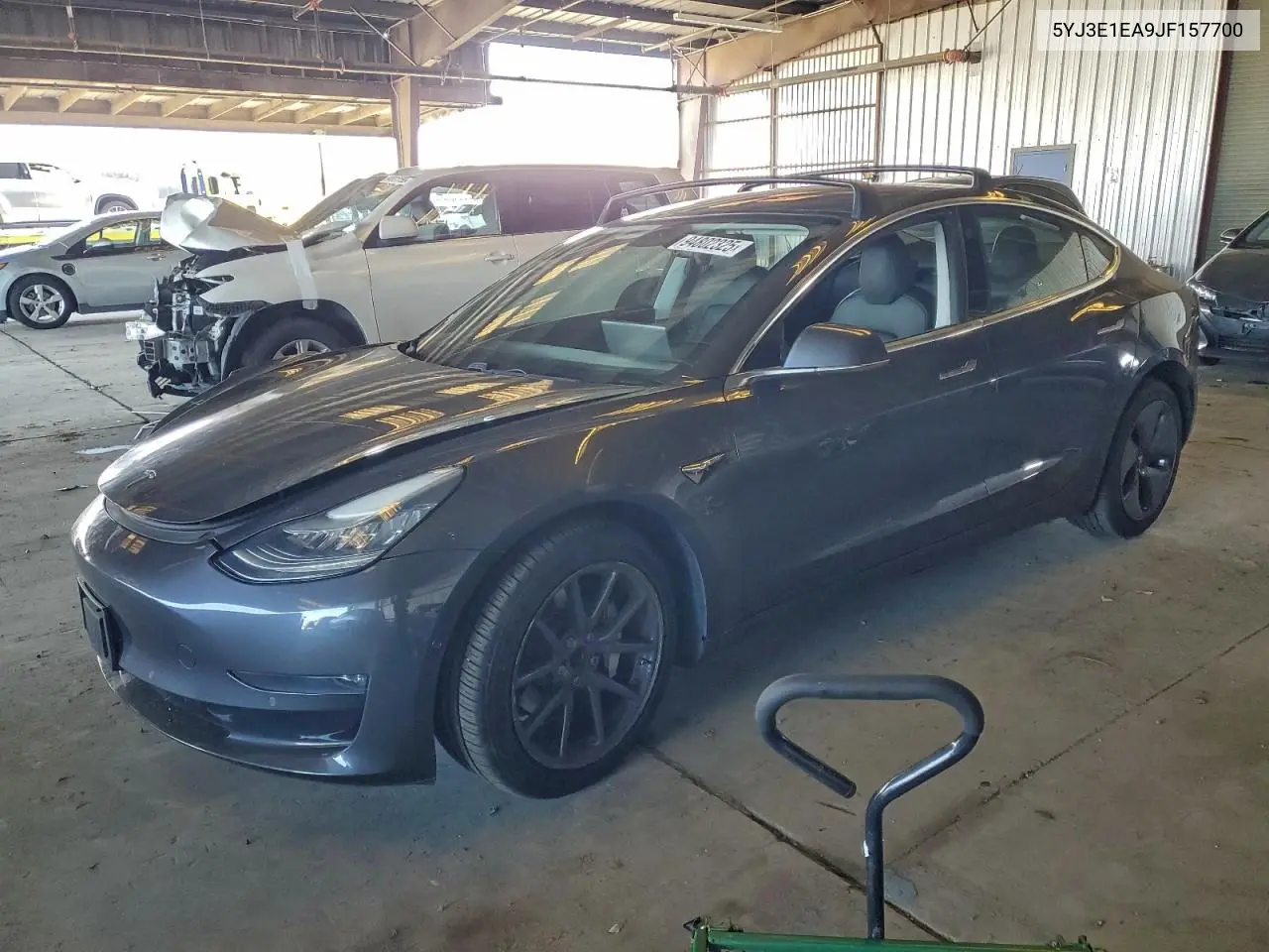 5YJ3E1EA9JF157700 2018 Tesla Model 3