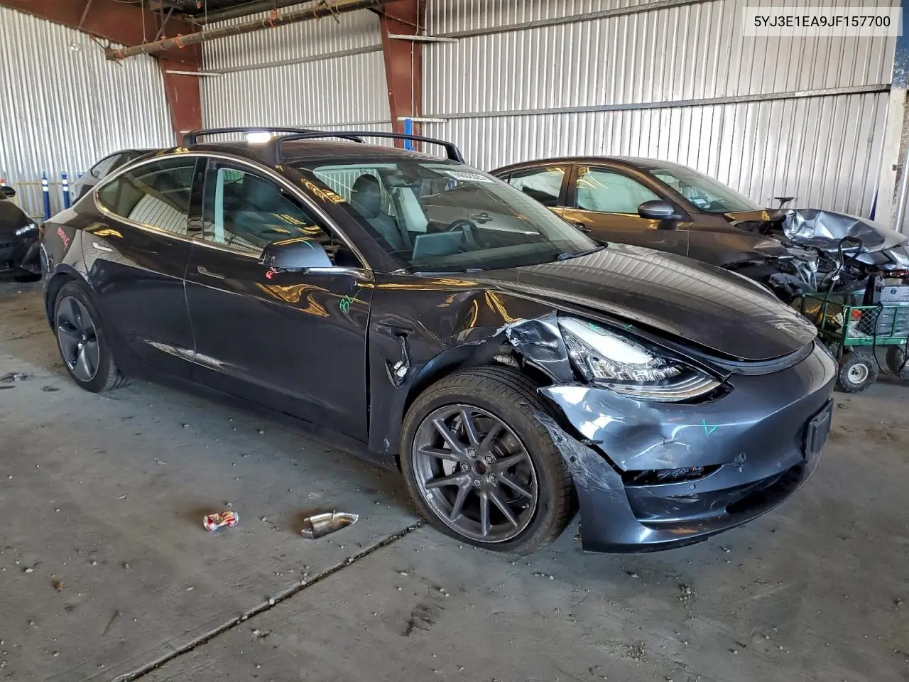 5YJ3E1EA9JF157700 2018 Tesla Model 3
