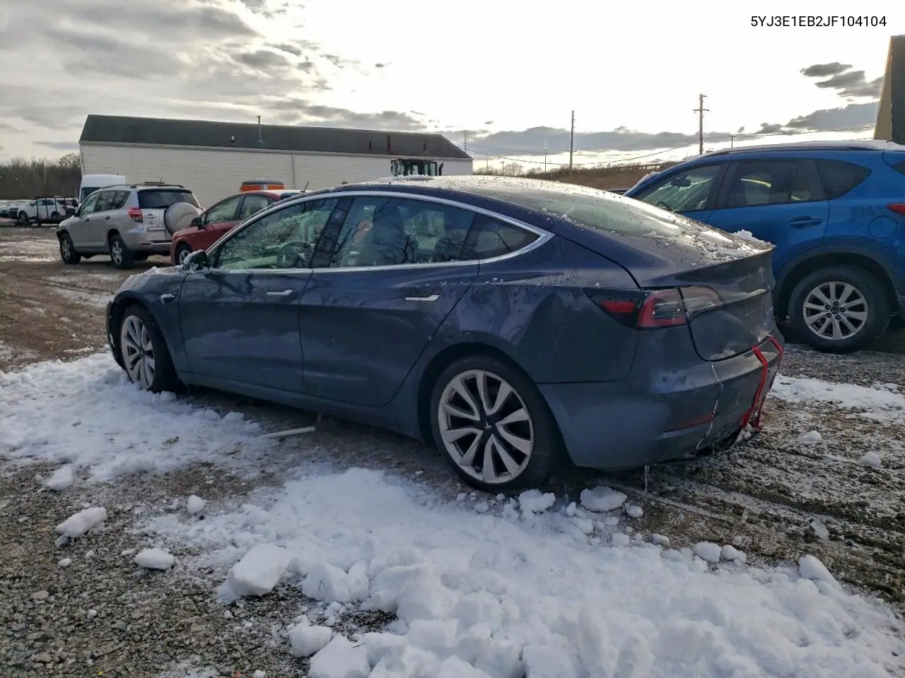 5YJ3E1EB2JF104104 2018 Tesla Model 3