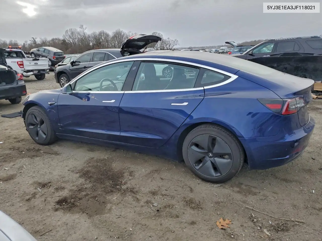 5YJ3E1EA3JF118021 2018 Tesla Model 3