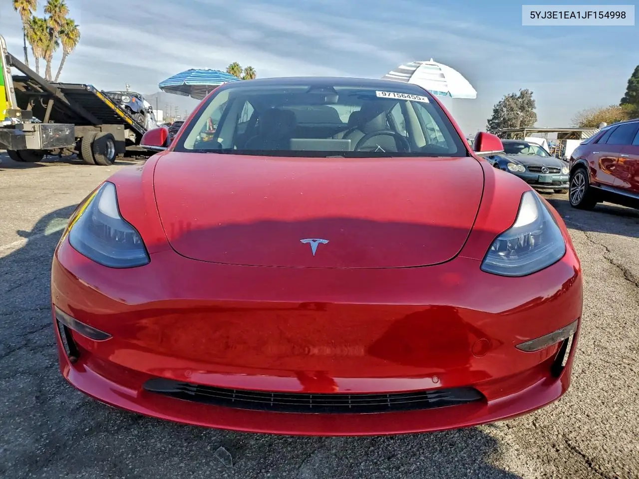 5YJ3E1EA1JF154998 2018 Tesla Model 3
