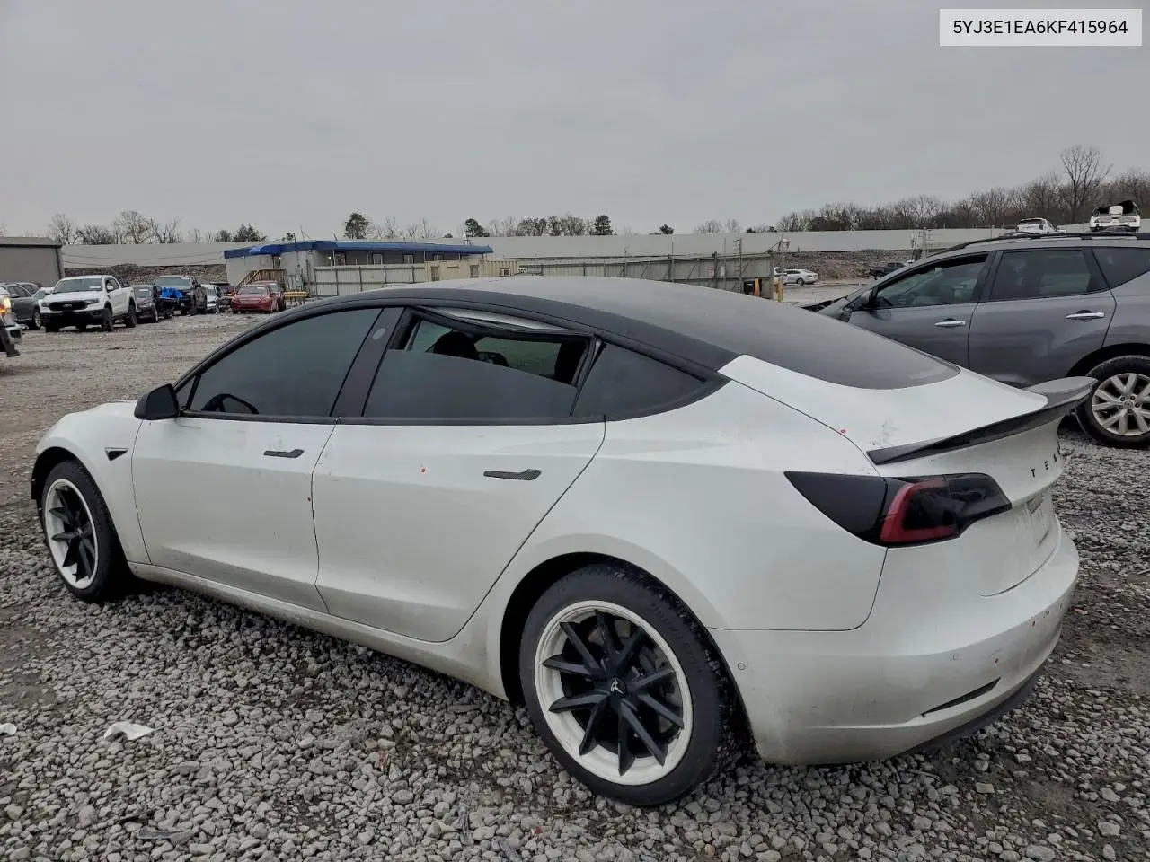 5YJ3E1EA6KF415964 2019 Tesla Model 3