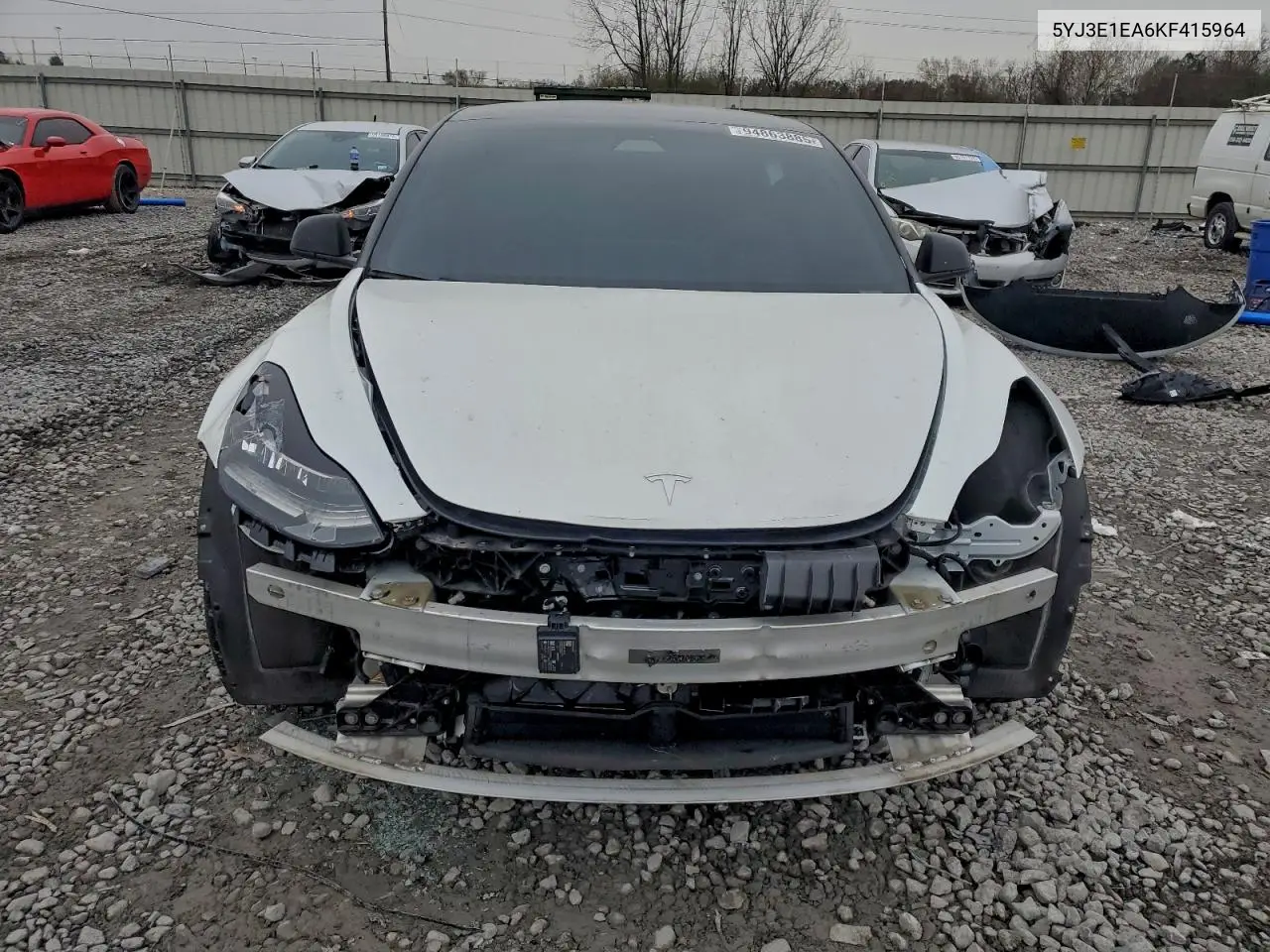 5YJ3E1EA6KF415964 2019 Tesla Model 3