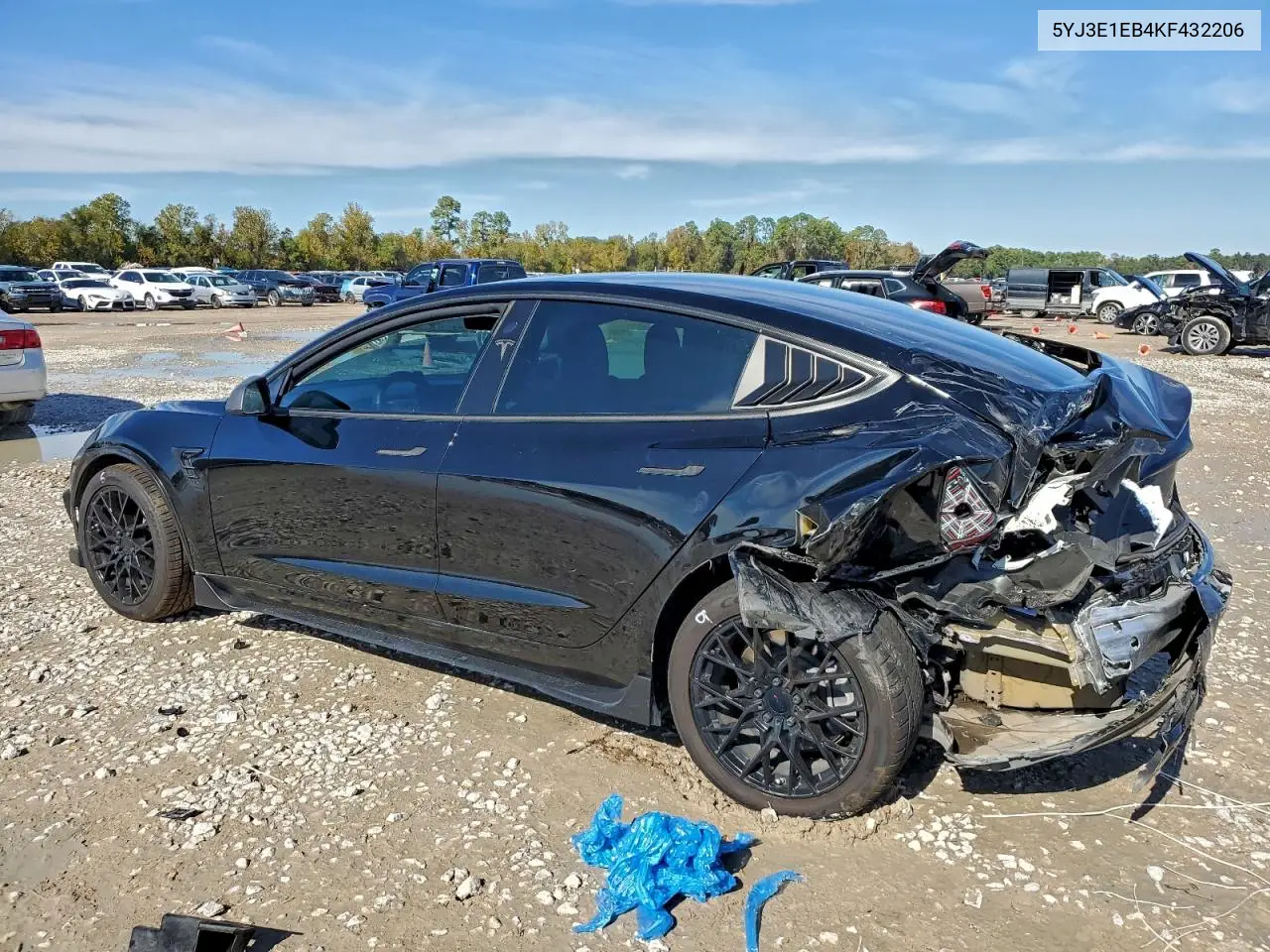 5YJ3E1EB4KF432206 2019 Tesla Model 3