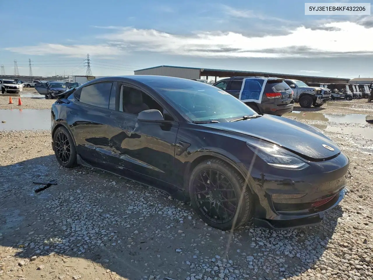 5YJ3E1EB4KF432206 2019 Tesla Model 3