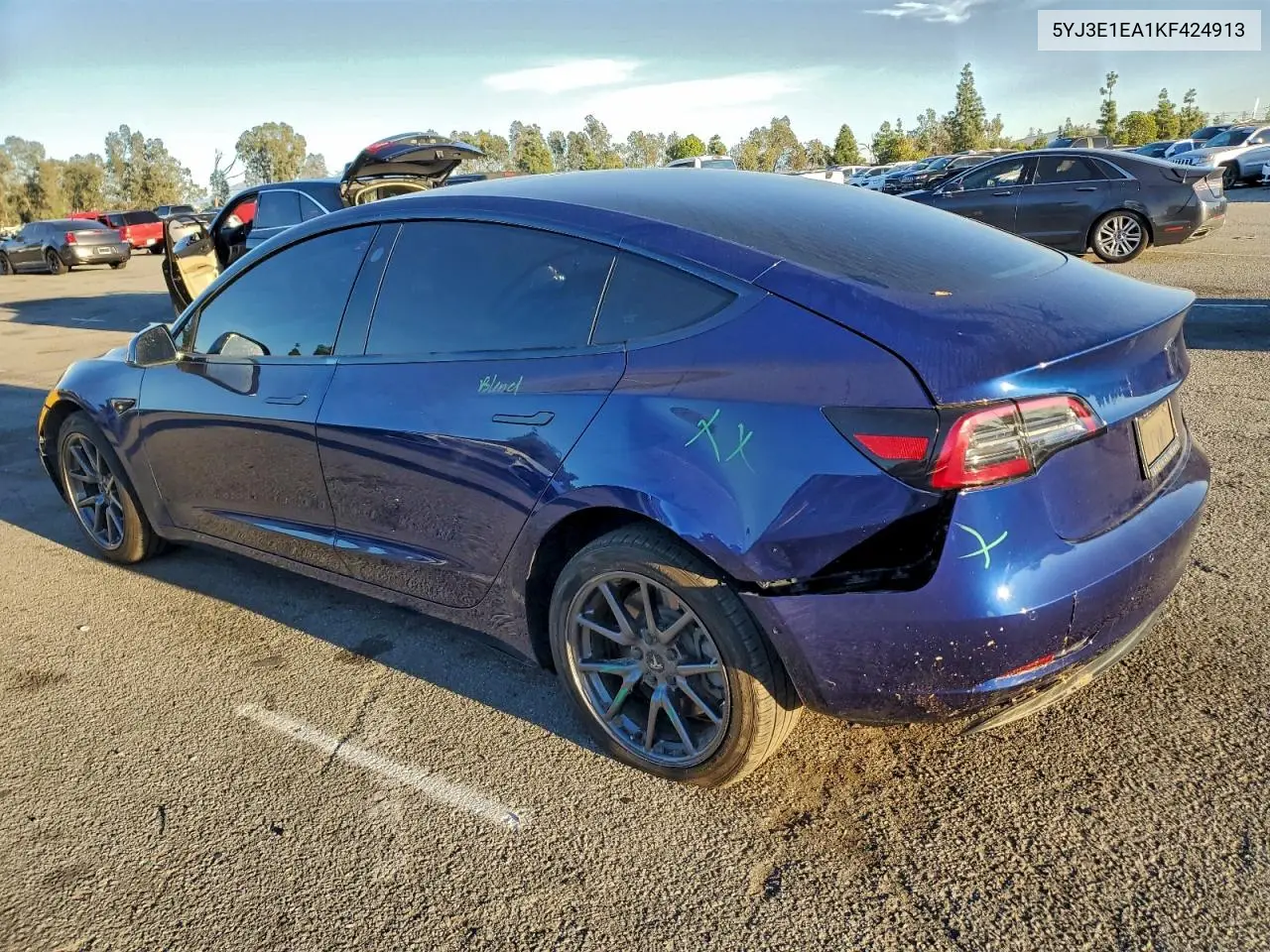 5YJ3E1EA1KF424913 2019 Tesla Model 3
