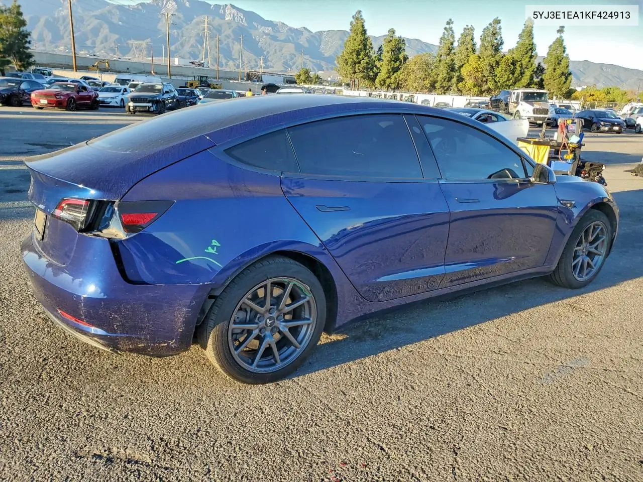 5YJ3E1EA1KF424913 2019 Tesla Model 3