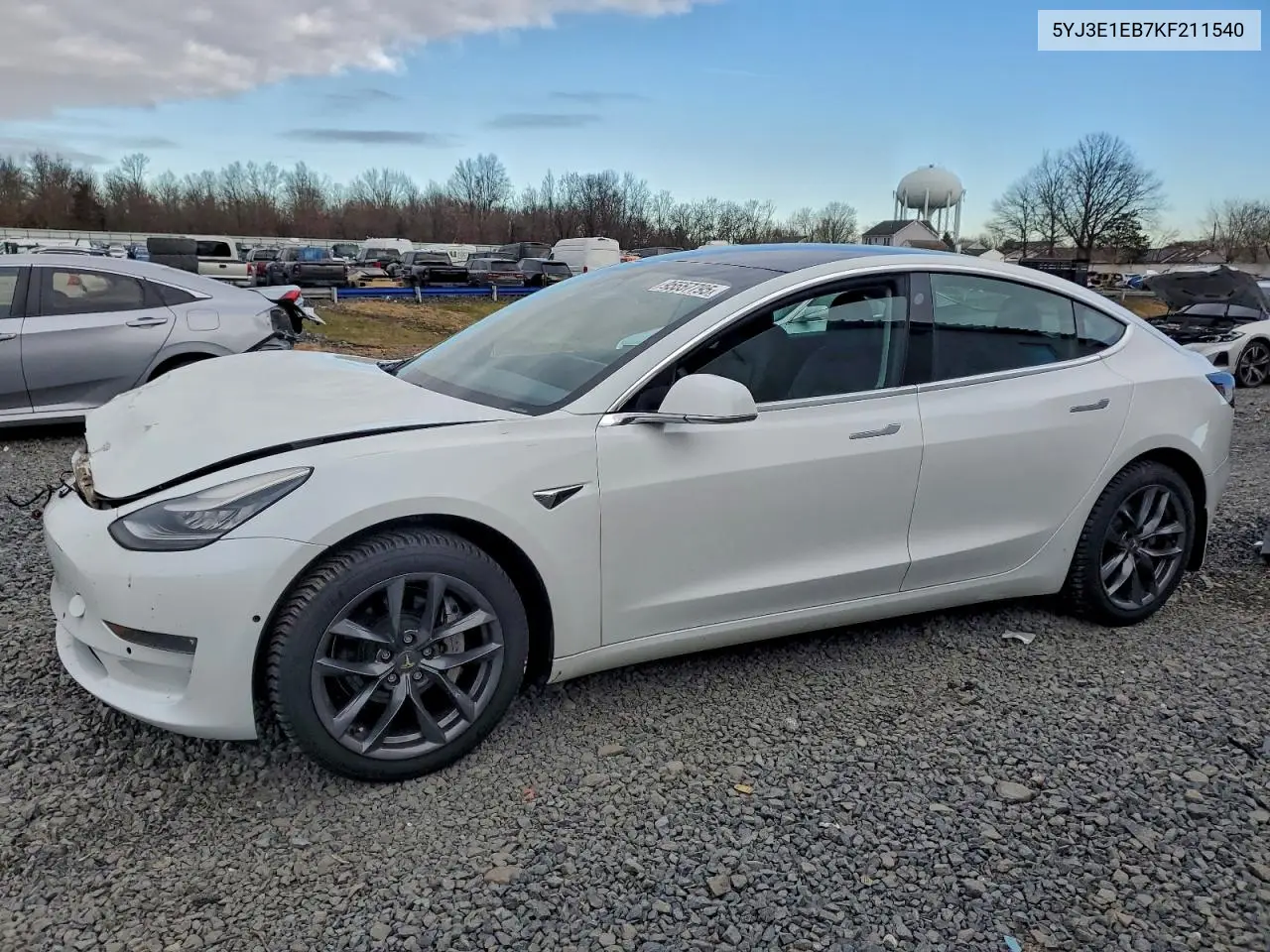 5YJ3E1EB7KF211540 2019 Tesla Model 3