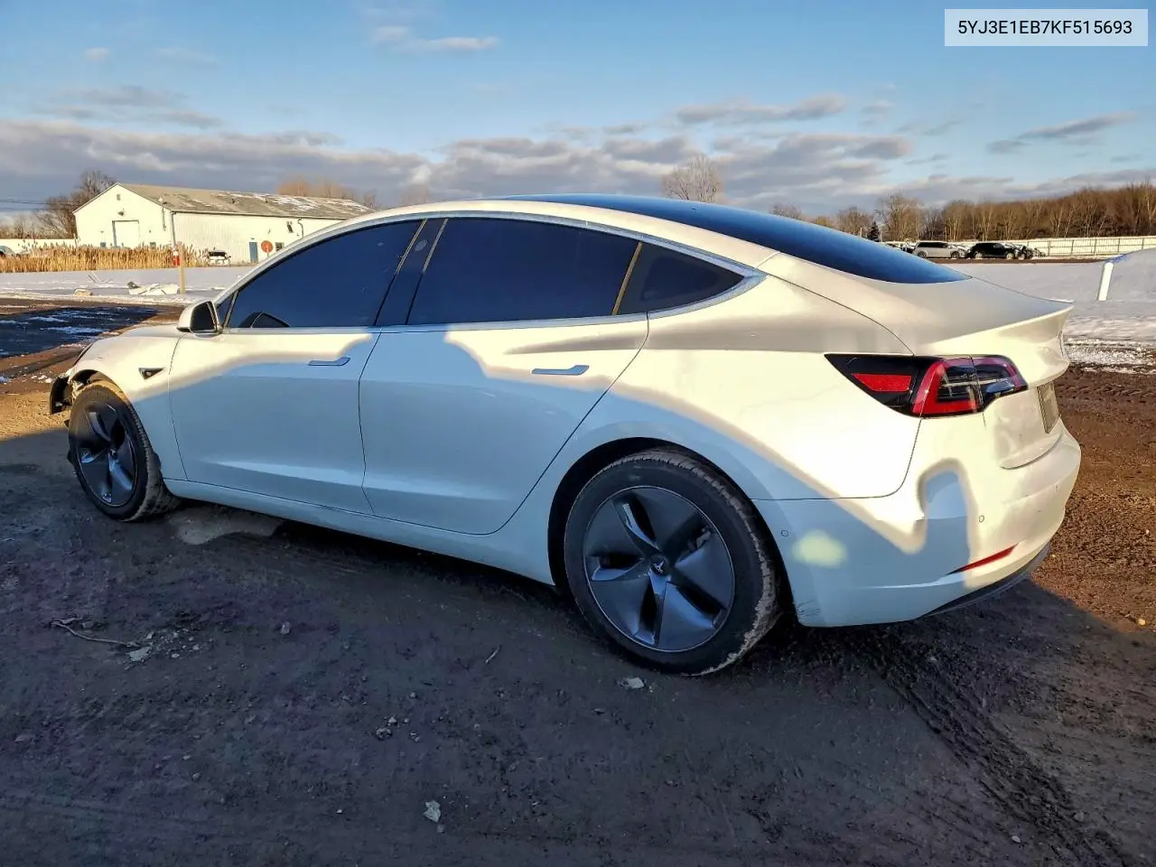 5YJ3E1EB7KF515693 2019 Tesla Model 3