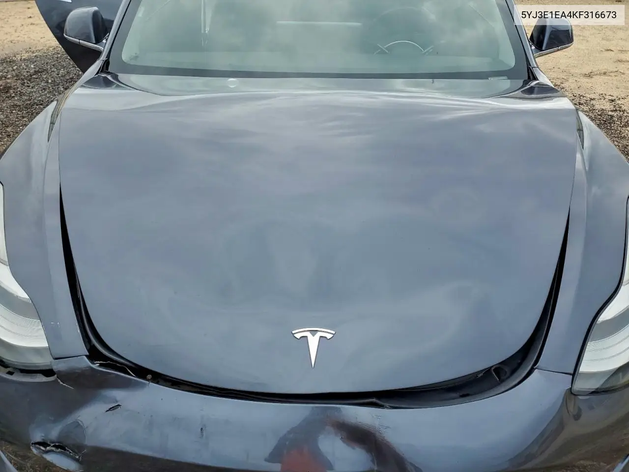 5YJ3E1EA4KF316673 2019 Tesla Model 3