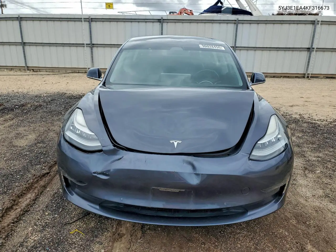 5YJ3E1EA4KF316673 2019 Tesla Model 3
