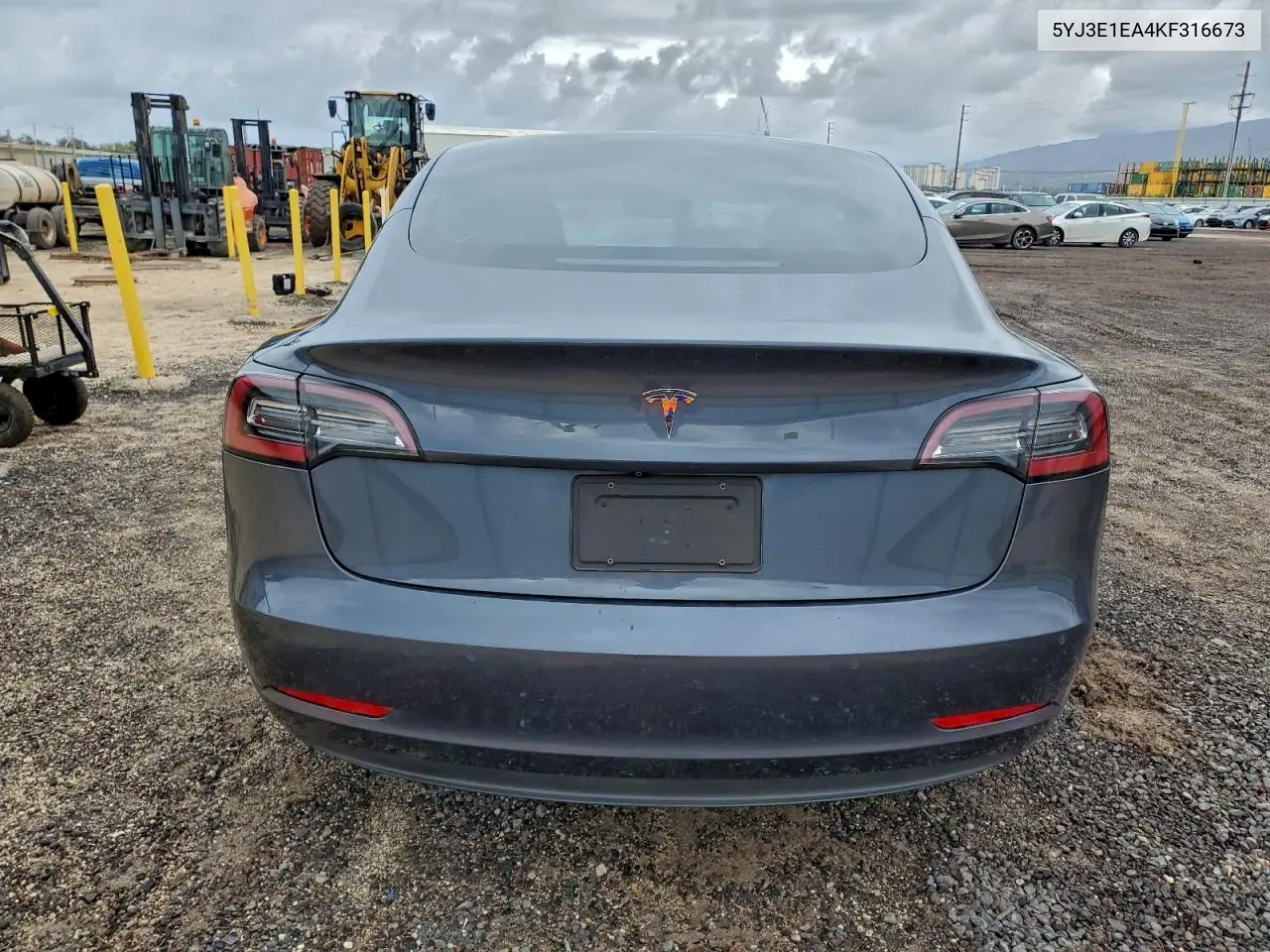 5YJ3E1EA4KF316673 2019 Tesla Model 3
