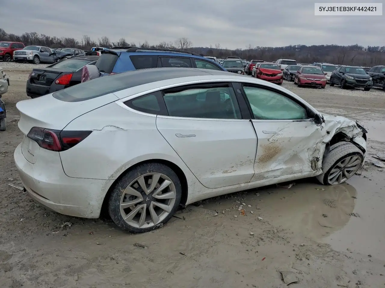 5YJ3E1EB3KF442421 2019 Tesla Model 3