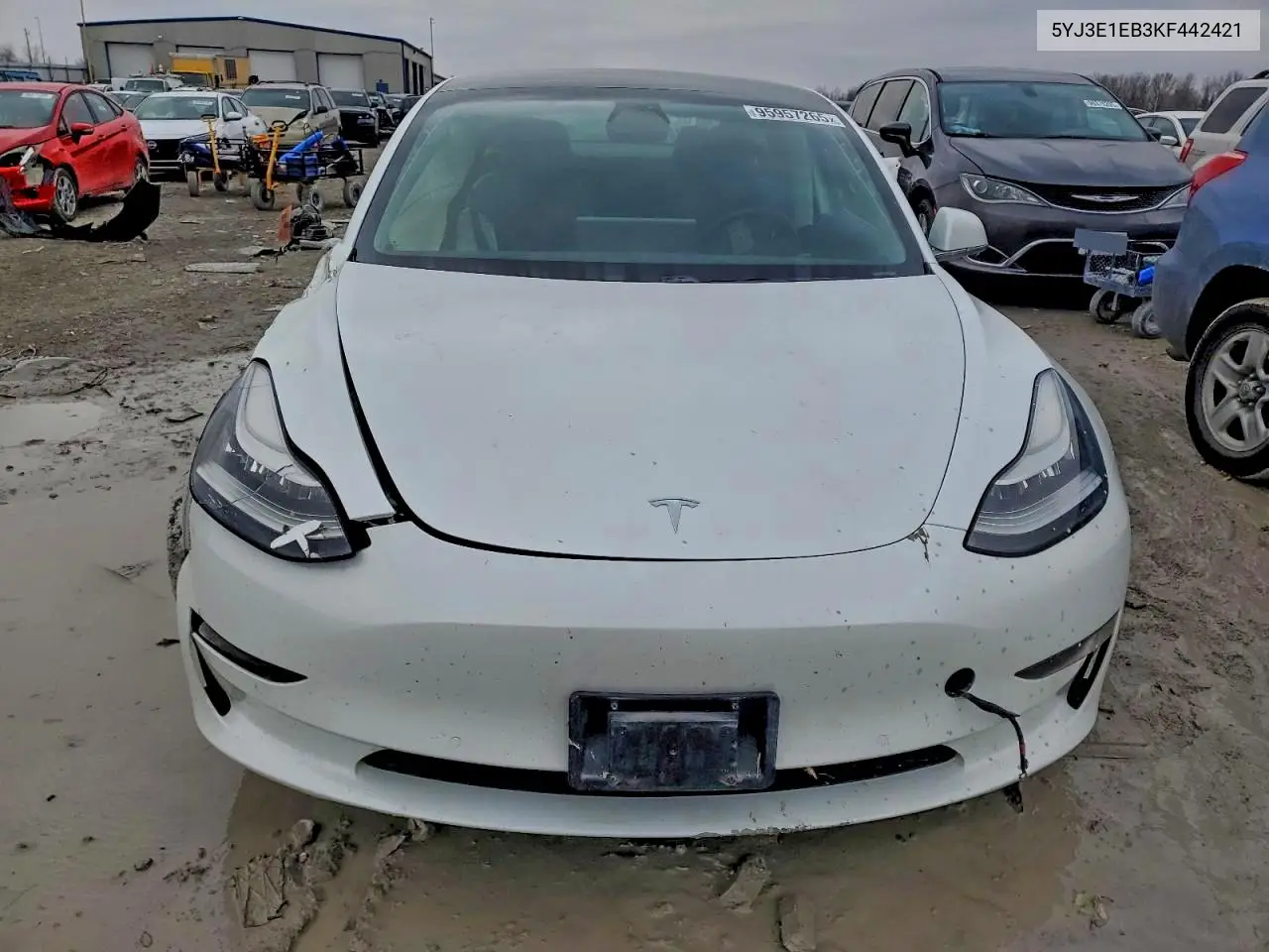 5YJ3E1EB3KF442421 2019 Tesla Model 3