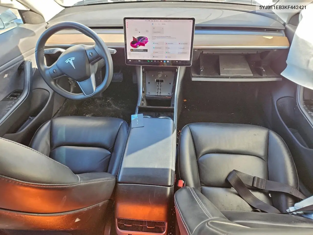 5YJ3E1EB3KF442421 2019 Tesla Model 3