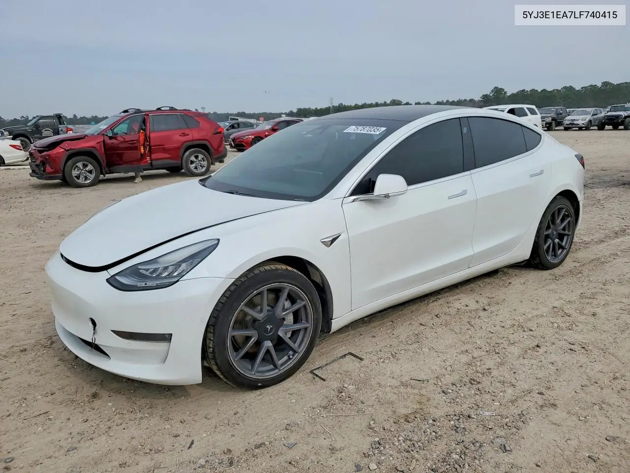 5YJ3E1EA7LF740415 2020 Tesla Model 3