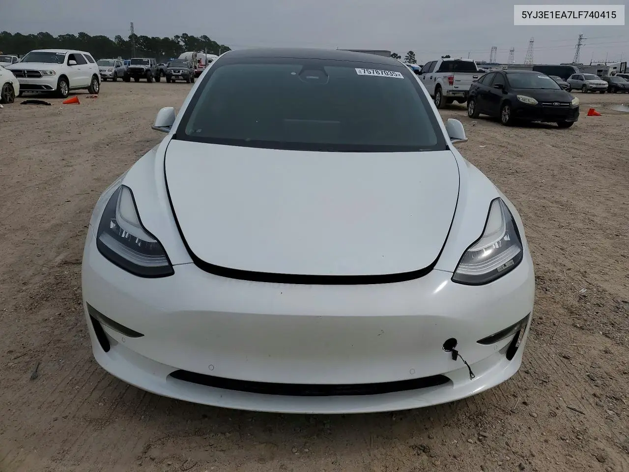 5YJ3E1EA7LF740415 2020 Tesla Model 3