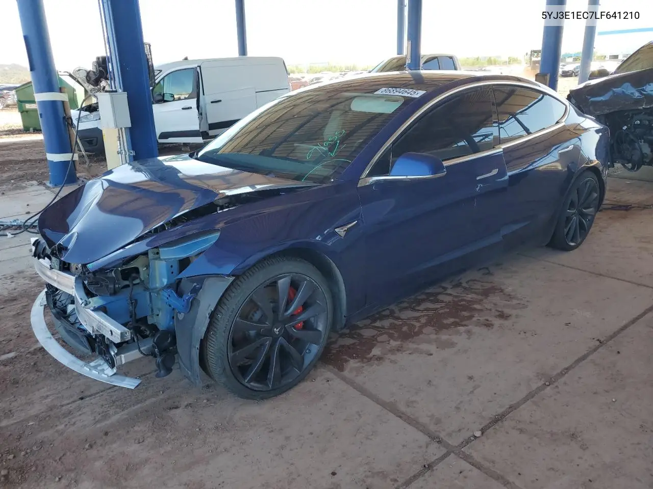 5YJ3E1EC7LF641210 2020 Tesla Model 3