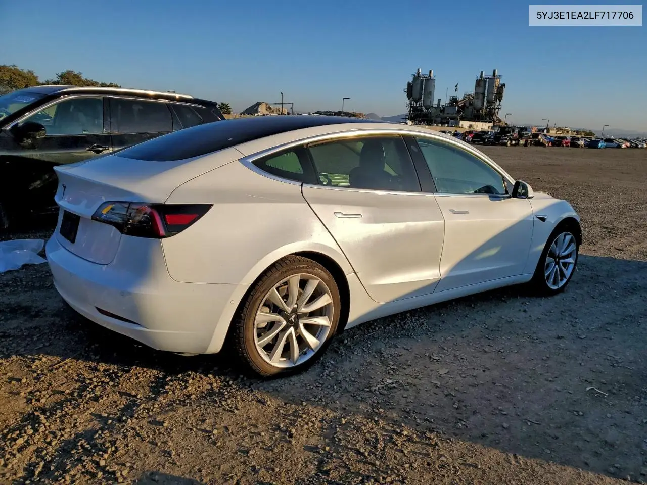 5YJ3E1EA2LF717706 2020 Tesla Model 3