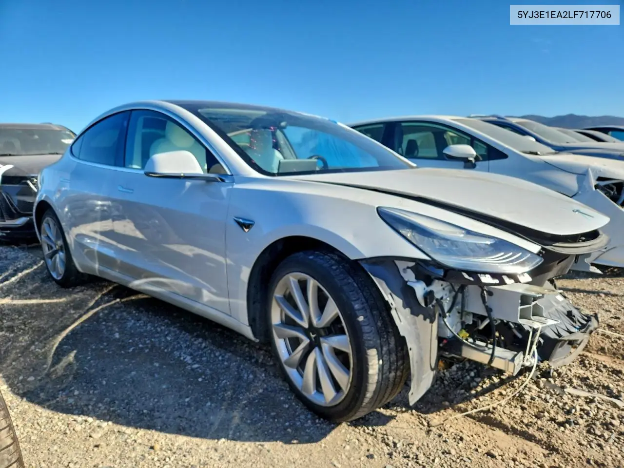 5YJ3E1EA2LF717706 2020 Tesla Model 3