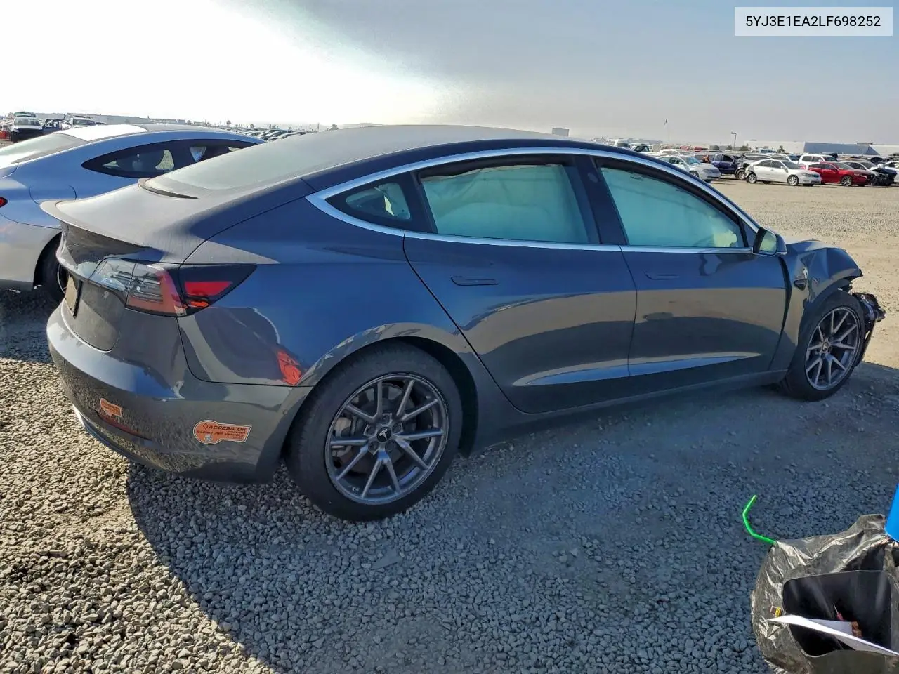 5YJ3E1EA2LF698252 2020 Tesla Model 3