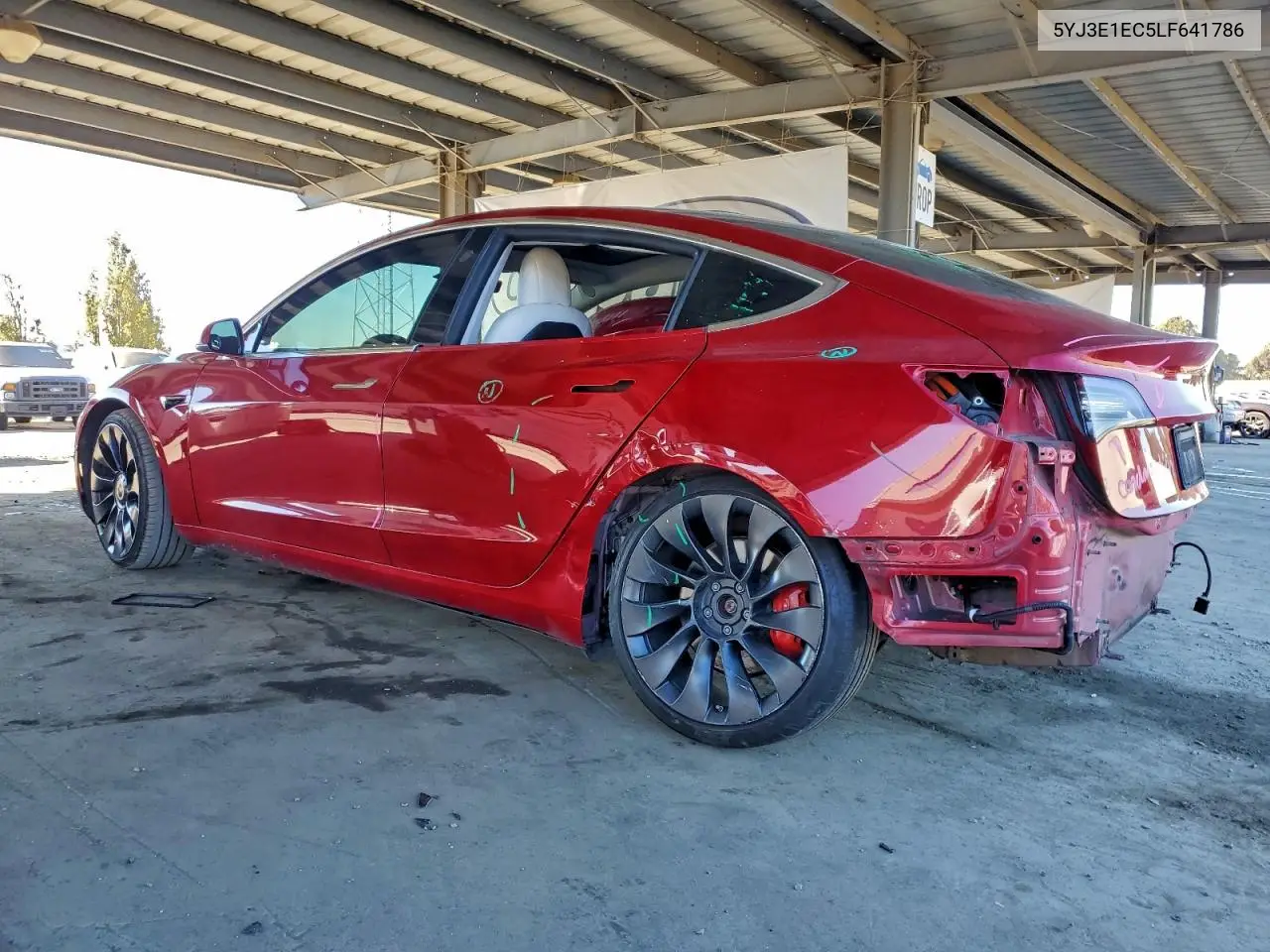 5YJ3E1EC5LF641786 2020 Tesla Model 3