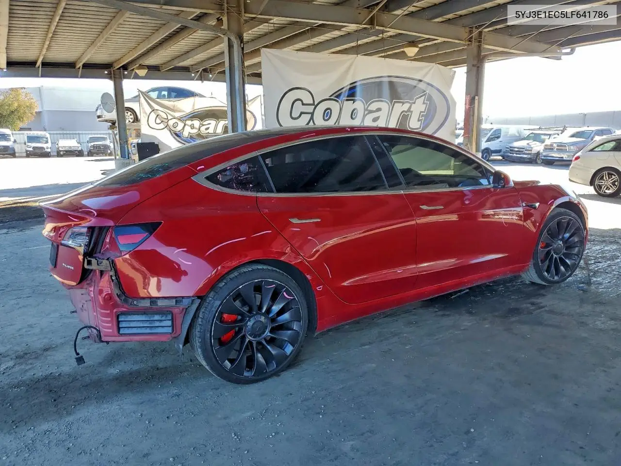 5YJ3E1EC5LF641786 2020 Tesla Model 3