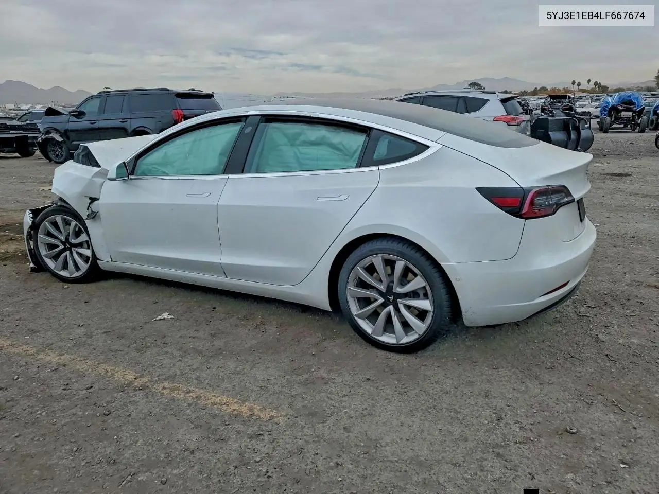 5YJ3E1EB4LF667674 2020 Tesla Model 3