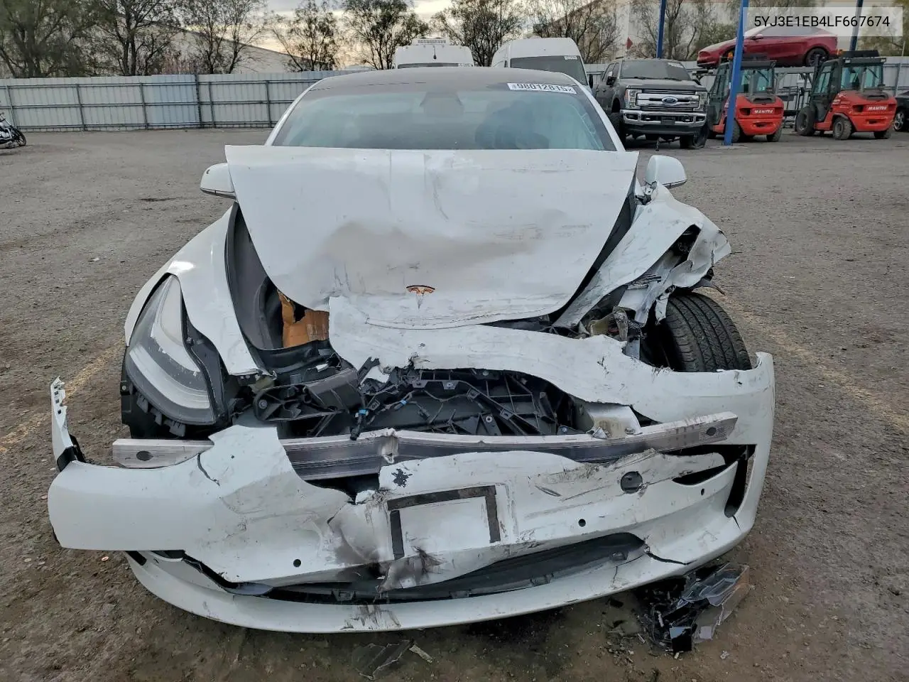 5YJ3E1EB4LF667674 2020 Tesla Model 3