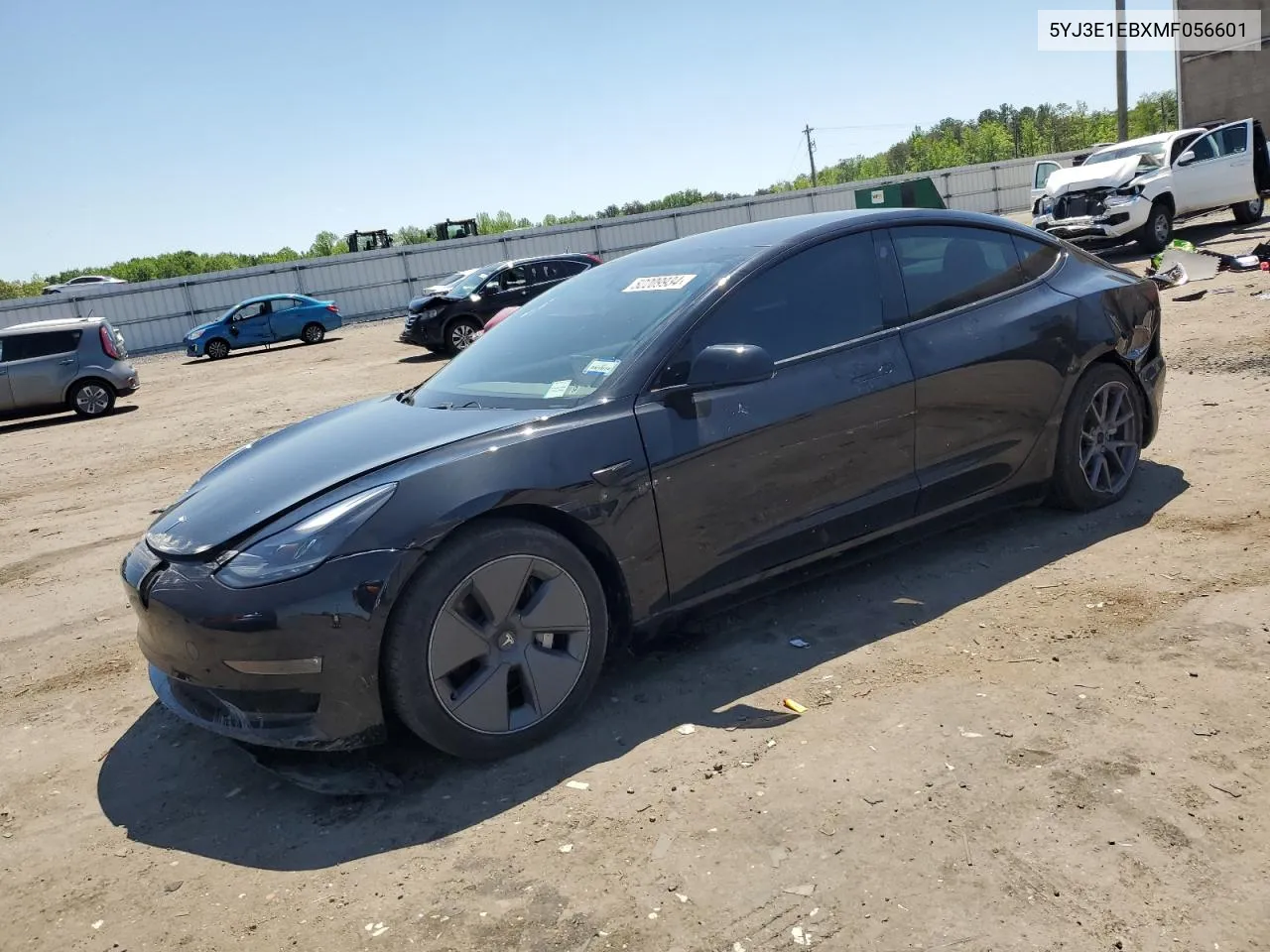 5YJ3E1EBXMF056601 2021 Tesla Model 3