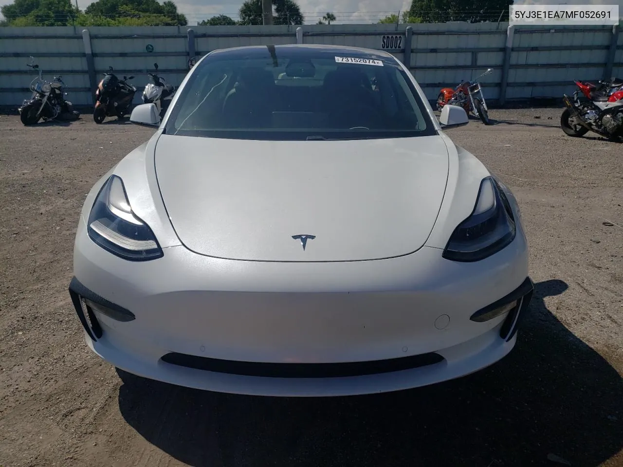 5YJ3E1EA7MF052691 2021 Tesla Model 3