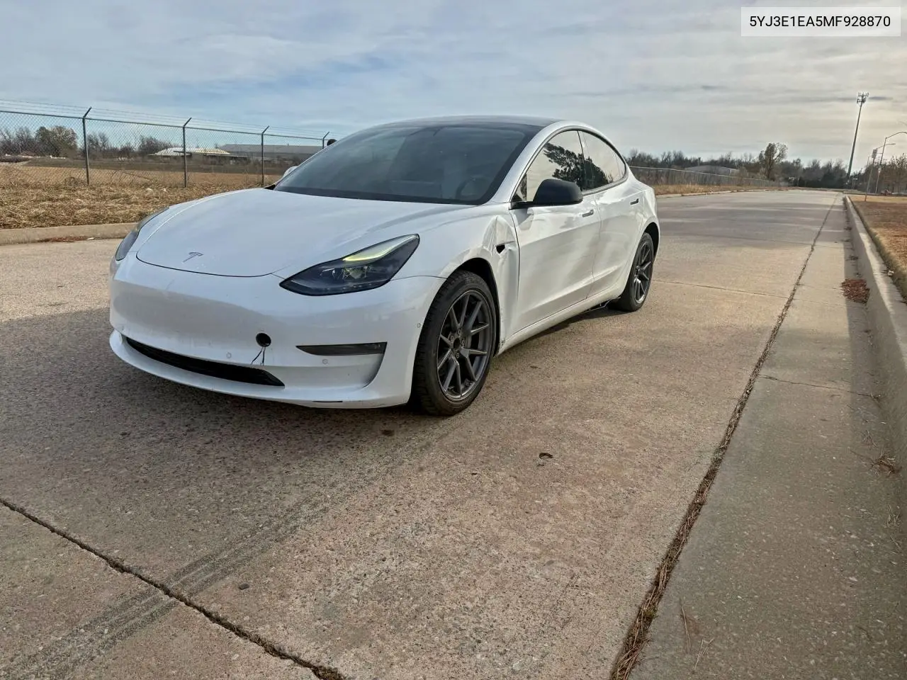 5YJ3E1EA5MF928870 2021 Tesla Model 3