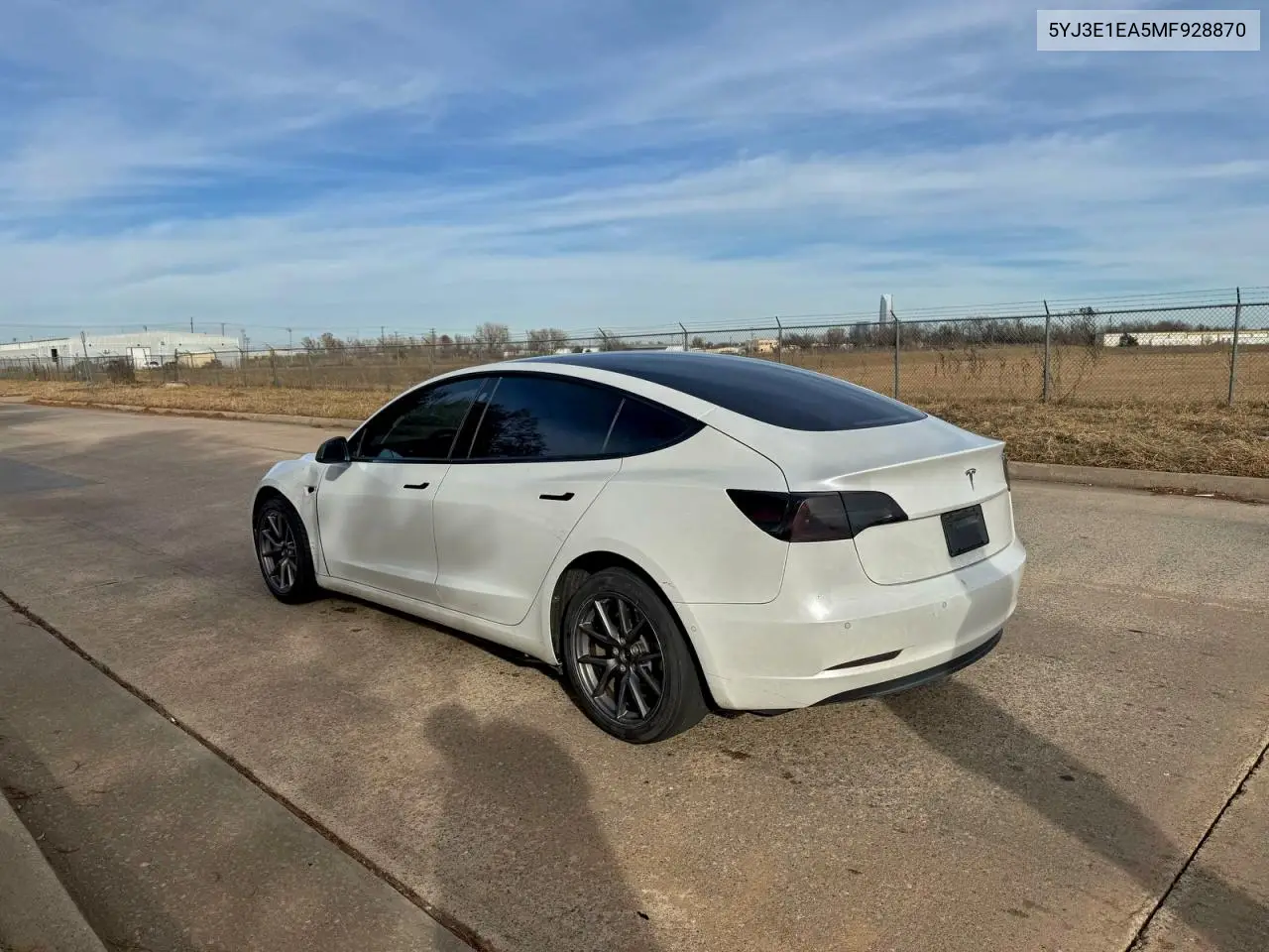 5YJ3E1EA5MF928870 2021 Tesla Model 3