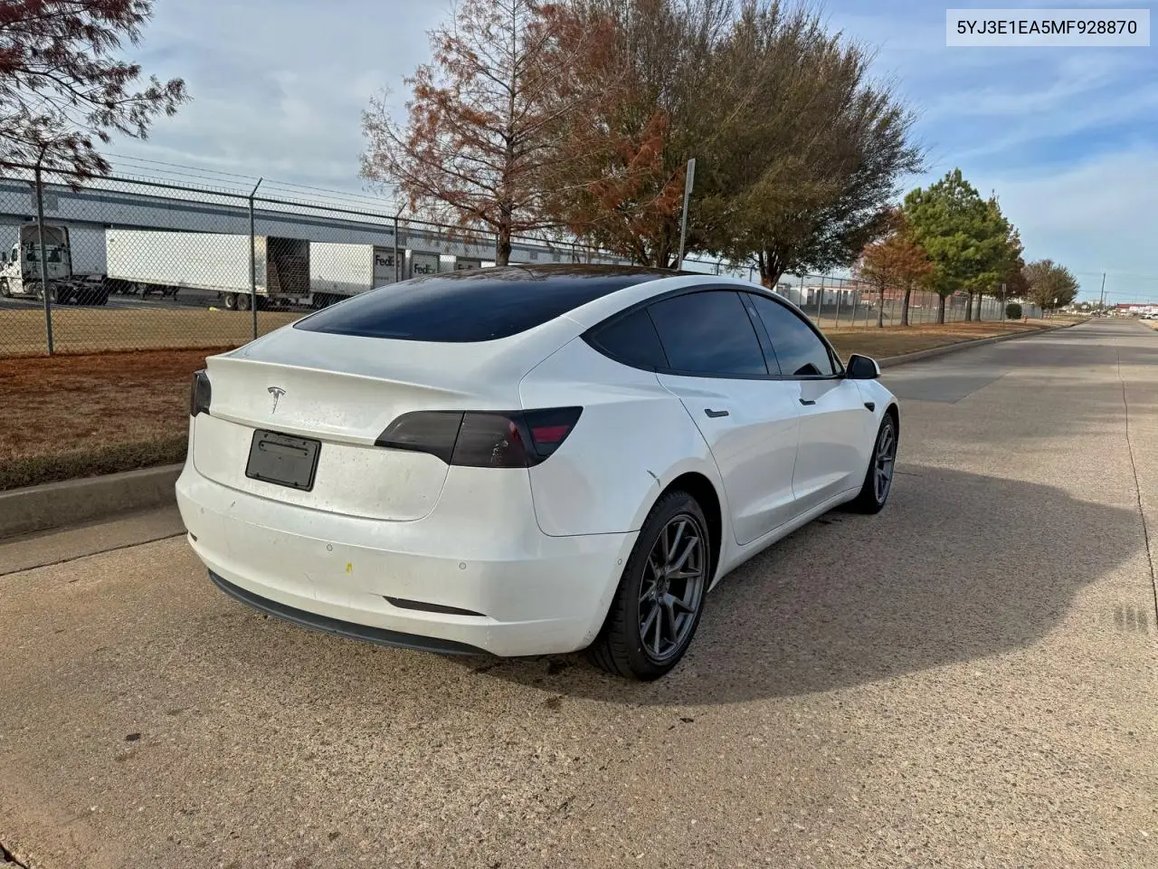 5YJ3E1EA5MF928870 2021 Tesla Model 3