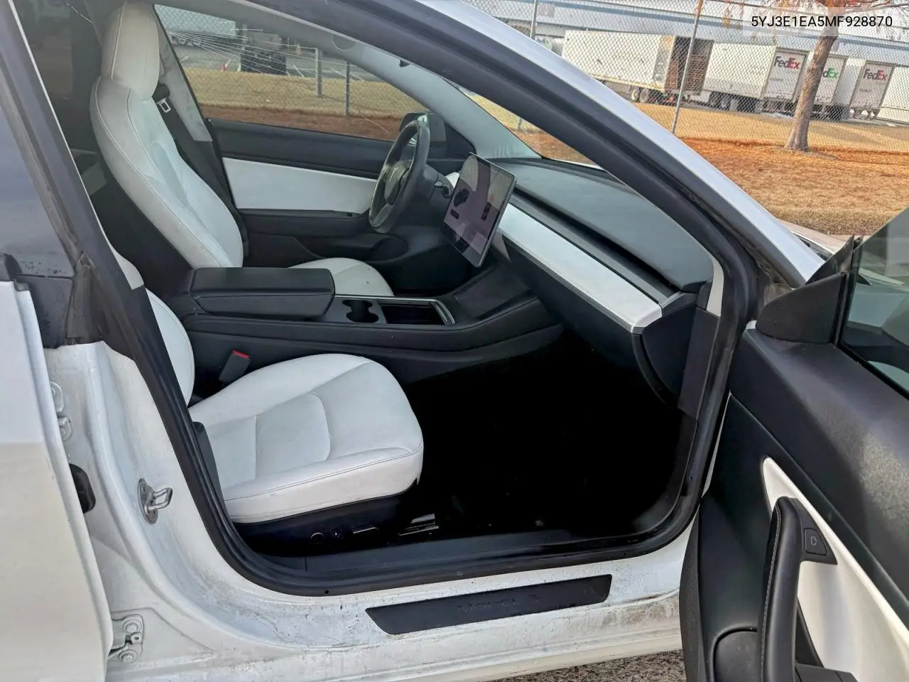 5YJ3E1EA5MF928870 2021 Tesla Model 3