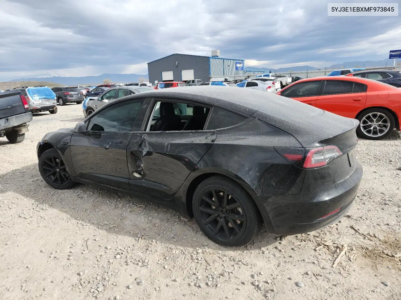5YJ3E1EBXMF973845 2021 Tesla Model 3