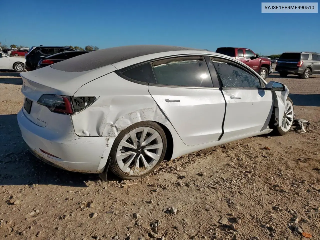 5YJ3E1EB9MF990510 2021 Tesla Model 3