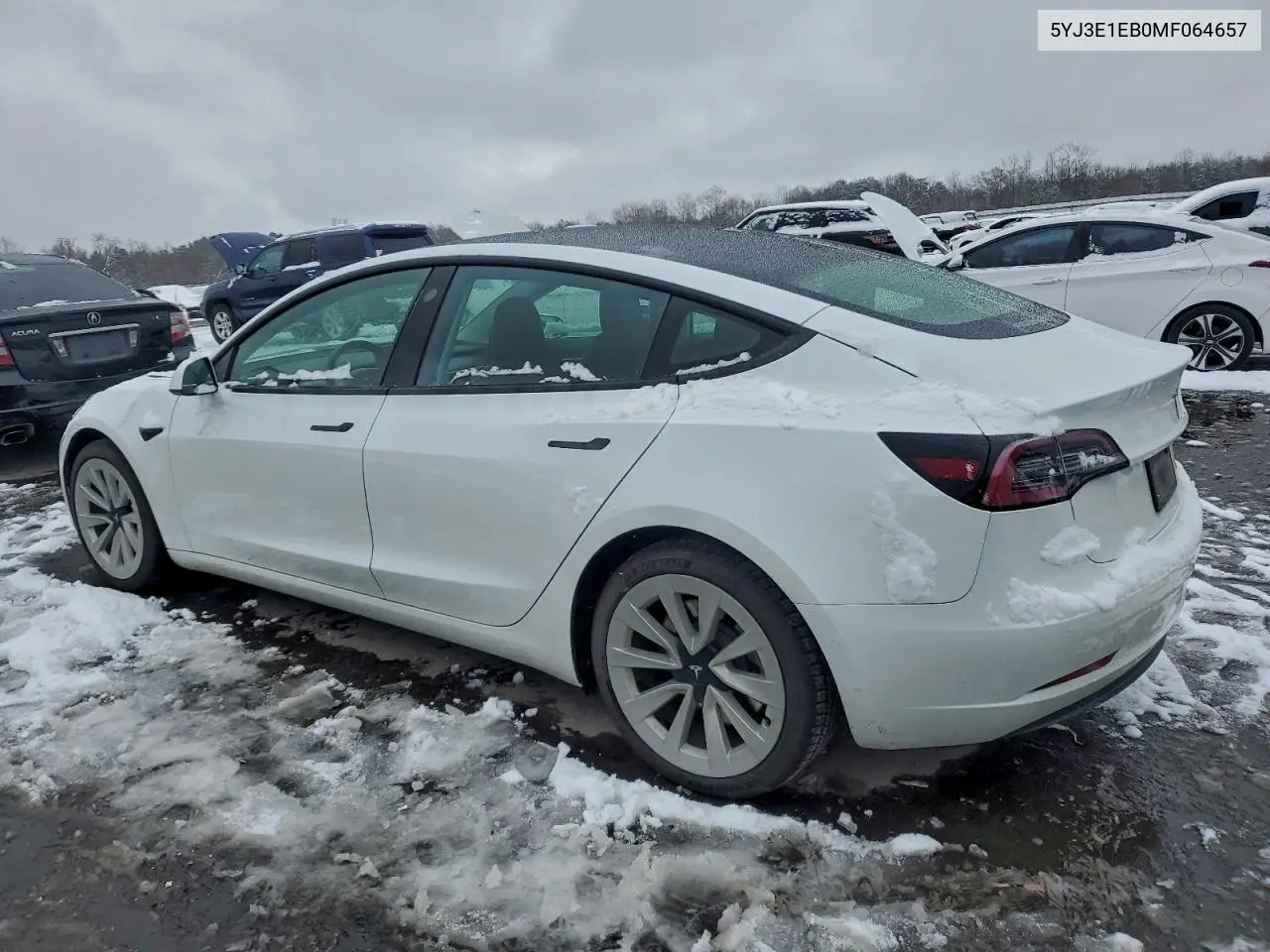 5YJ3E1EB0MF064657 2021 Tesla Model 3