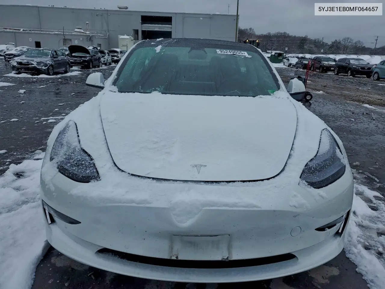 5YJ3E1EB0MF064657 2021 Tesla Model 3