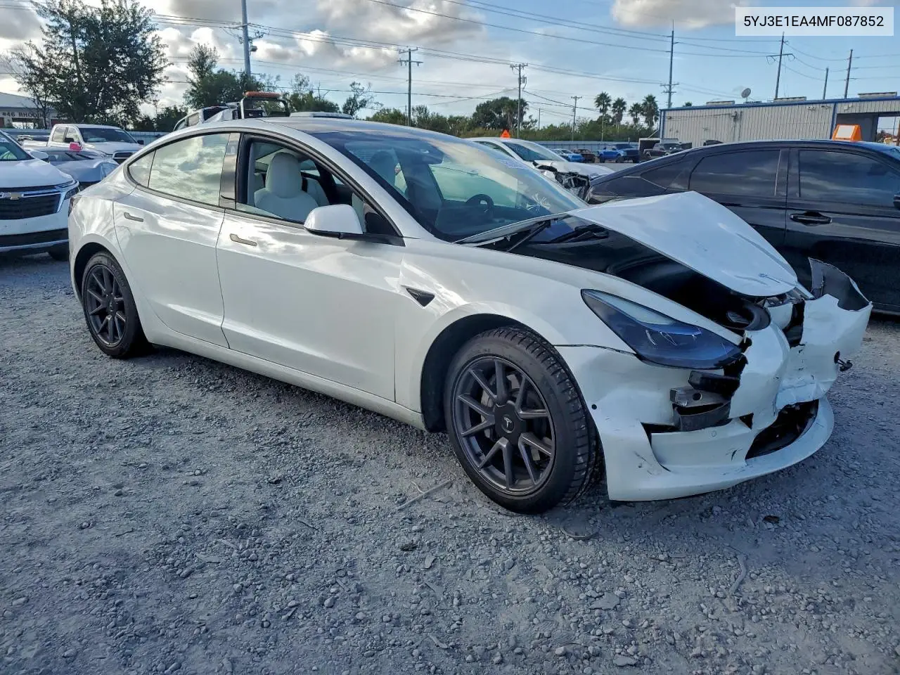 5YJ3E1EA4MF087852 2021 Tesla Model 3