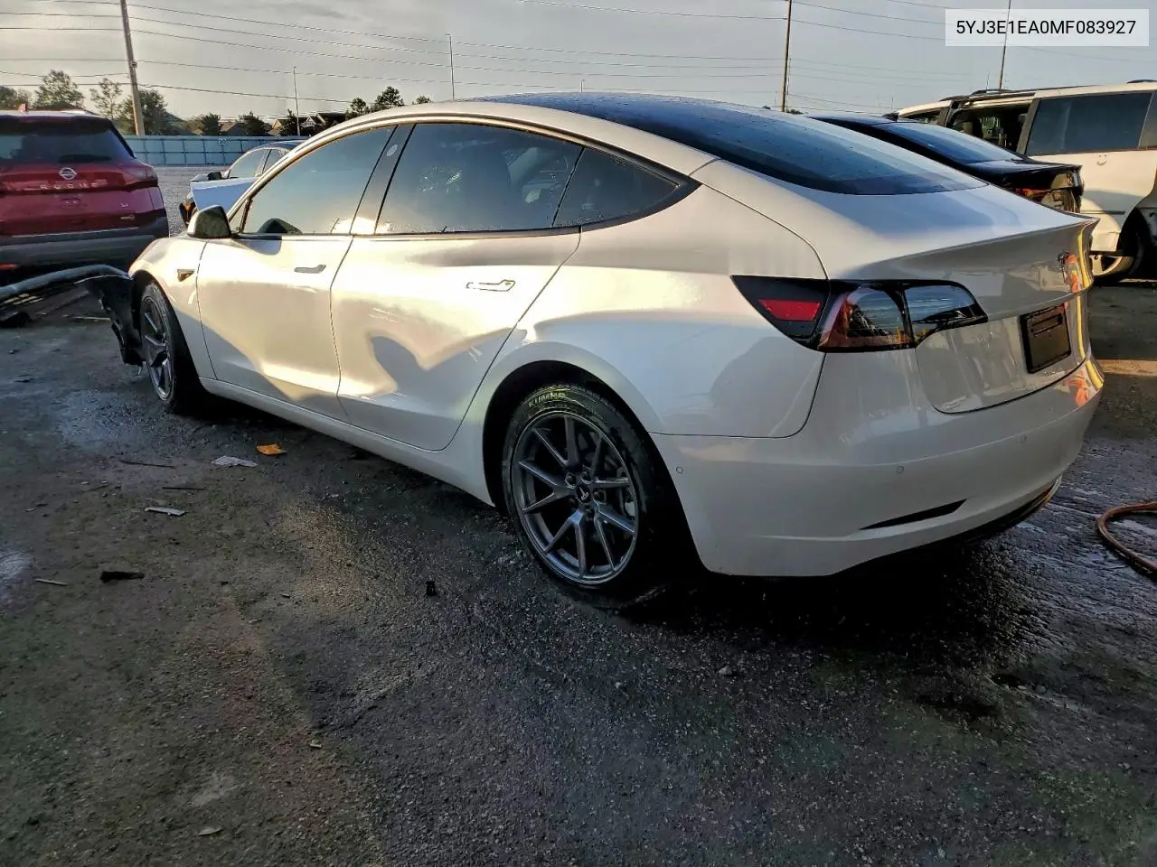 5YJ3E1EA0MF083927 2021 Tesla Model 3