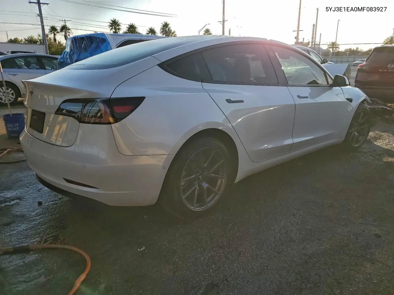 5YJ3E1EA0MF083927 2021 Tesla Model 3