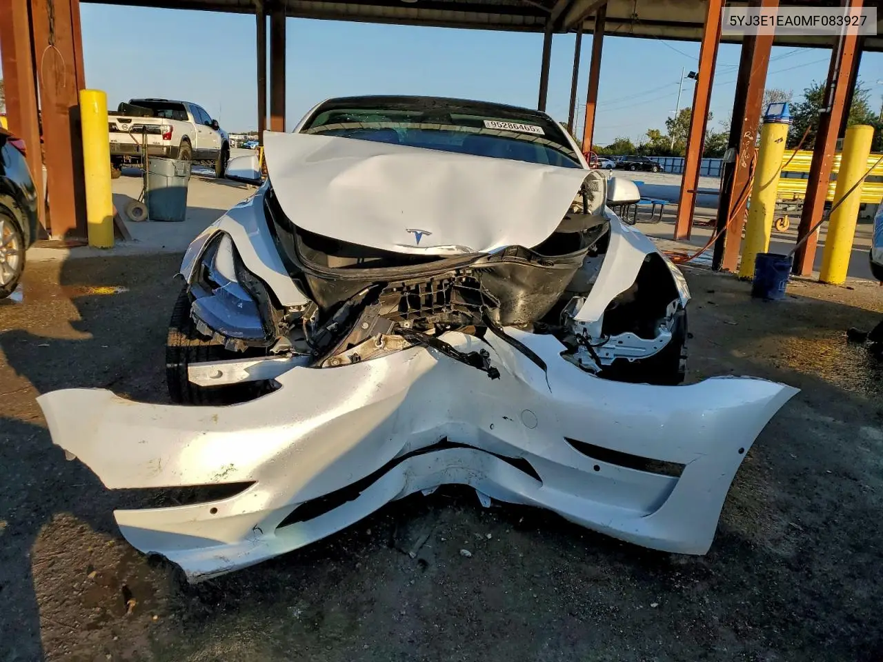 5YJ3E1EA0MF083927 2021 Tesla Model 3
