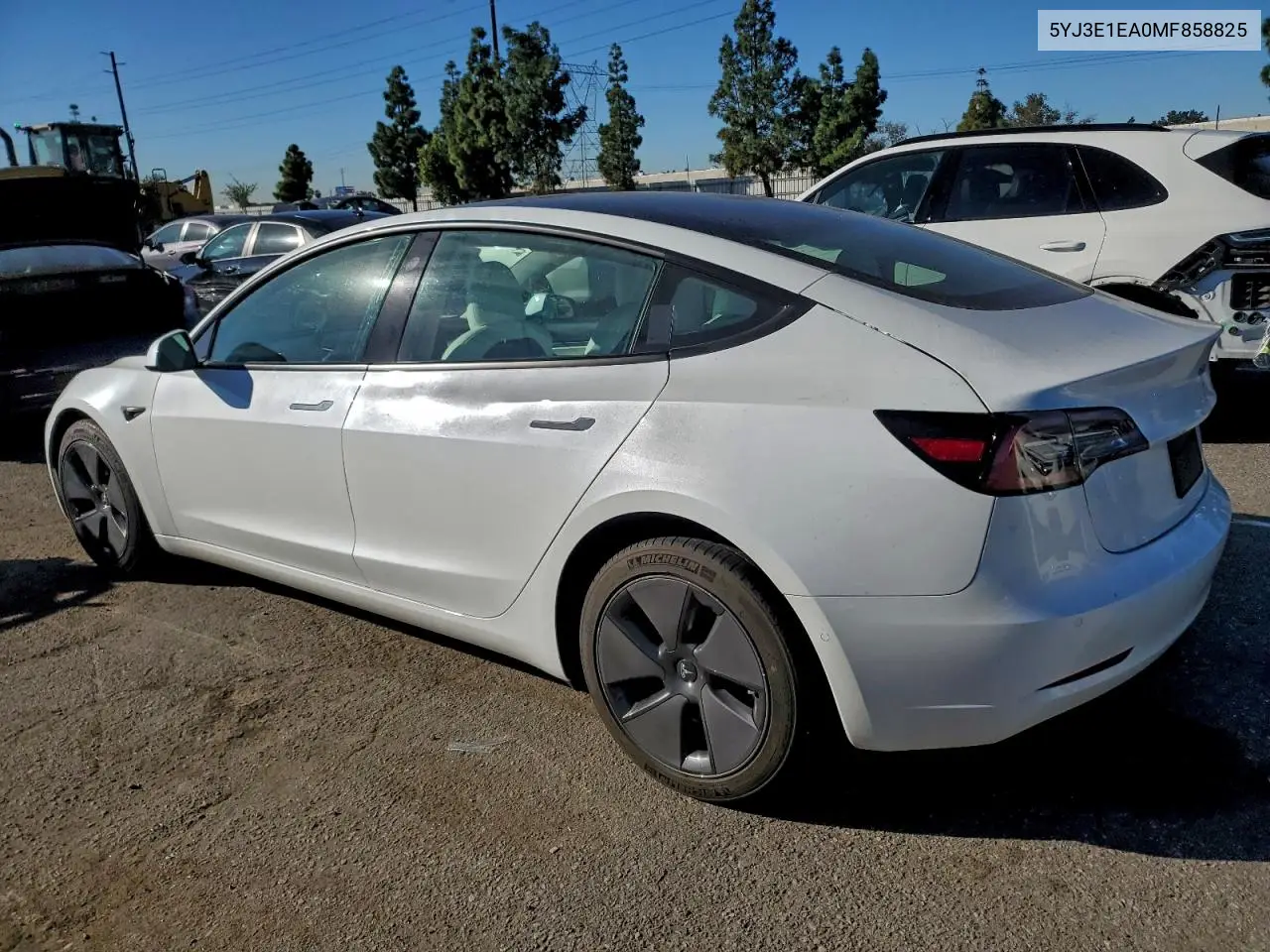 5YJ3E1EA0MF858825 2021 Tesla Model 3